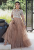 Nude Crystal Swarovski Net Gown (1-Pc) - Image 2