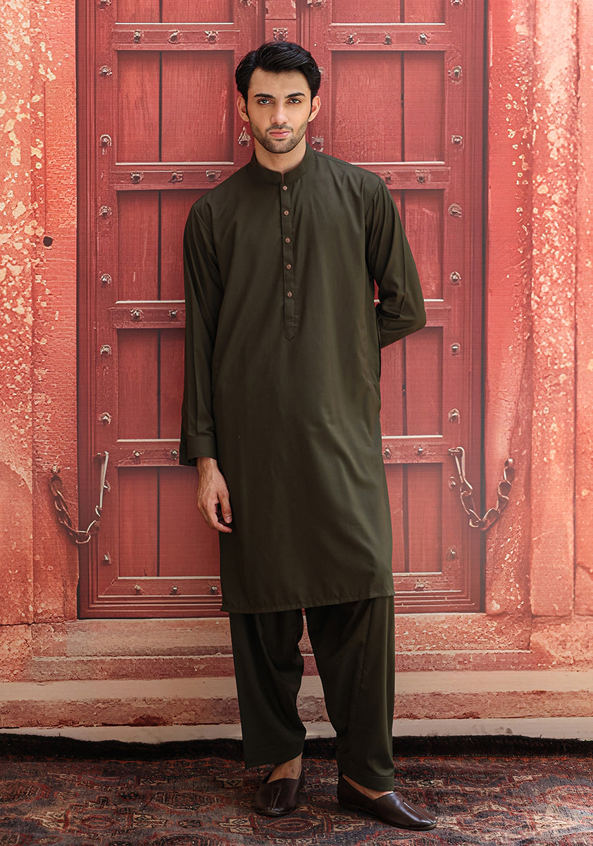 Tarmac Poly Viscose Classic Fit Shalwar Kameez (2-Piece) - Image 1