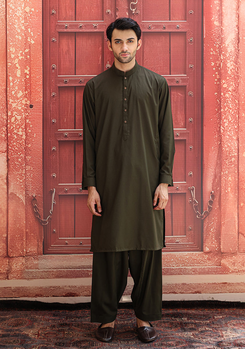Tarmac Poly Viscose Classic Fit Shalwar Kameez (2-Piece) - Image 2