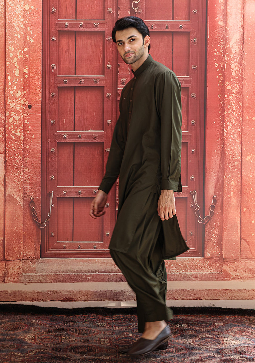 Tarmac Poly Viscose Classic Fit Shalwar Kameez (2-Piece) - Image 3