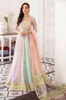 Multicoloured Zardozi Net Kalidar Dress (3-Piece) - Image 2