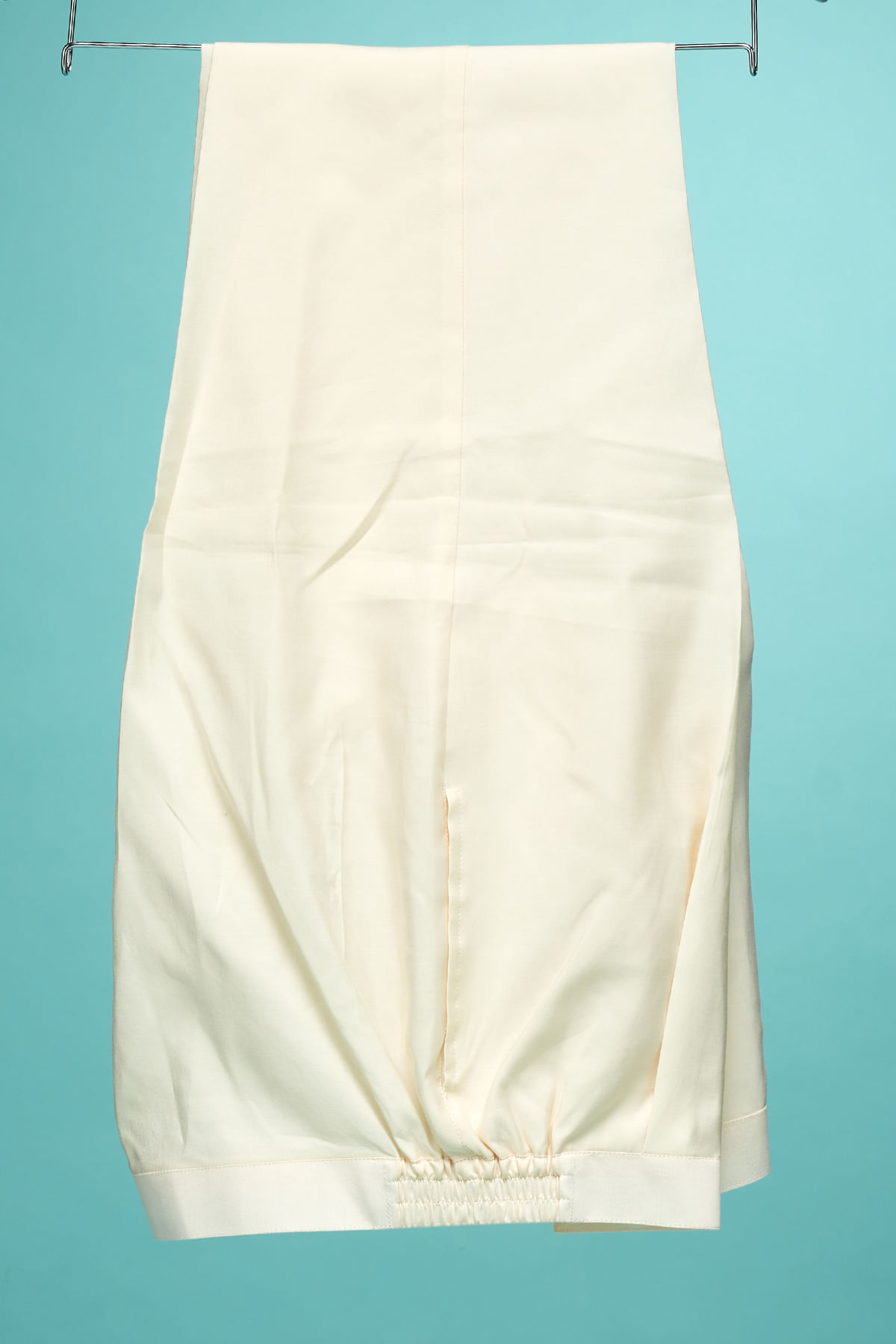 Peach Embroidered Silk Indo-Western Sherwani (2-Piece) - Image 7