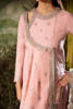 Powder Pink Embroidered Georgette Angrakha (3-Piece) - Image 5