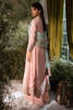 Powder Pink Embroidered Georgette Angrakha (3-Piece) - Image 8