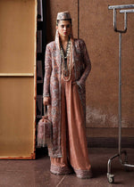 Blush Pink Embellished Organza Jacket Set (4-Piece) - Image 5