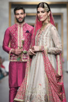 Pink Zardozi Maysuri Kalidar Gharara (3-Piece) - Image 4