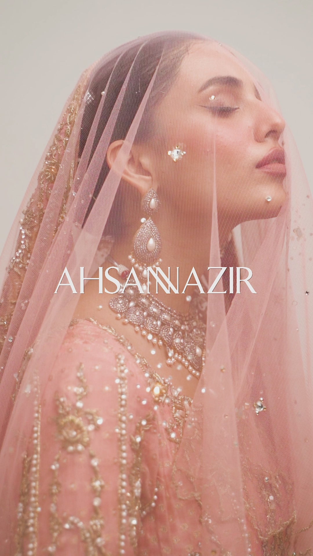 Blossom Pink Zardozi Zari Jamawar Gharara (3-Piece) - Image 7