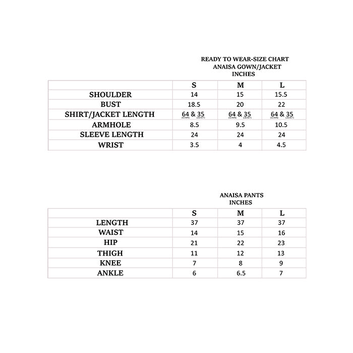 Peach Embroidered Organza Gown with Pants (3-Piece) - Image 5