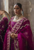 Fuchsia Pink Embroidered Organza Silk Bridal Gown (2-Piece) - Image 7