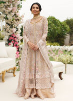 Blush Pink Embellished Silk Kalidaar Dress (3-Piece) - Image 2