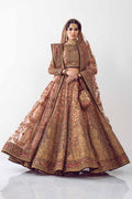 Rose Pink Embroidered Net Lehenga Choli (3-Piece) - Image 5