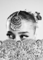 Lavender Pink Embroidered Korean Raw Silk Lehenga (3-Piece) - Image 10