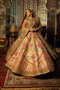 Pakistani Goshi Embroidered Tissue Lehnga Choli (3-Piece) - Image 6