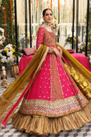 Pink Hand-Worked Chiffon Pishwas Dress (3-Piece) - Image 5