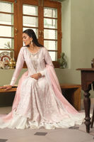 Light Pink Embroidered Pishwas Dress (3-Piece) - Image 4
