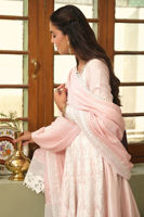 Light Pink Embroidered Pishwas Dress (3-Piece) - Image 6