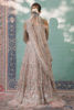 Pakistani Blush Pink Embroidered Net Pishwas Dress (2-Piece) - Image 9