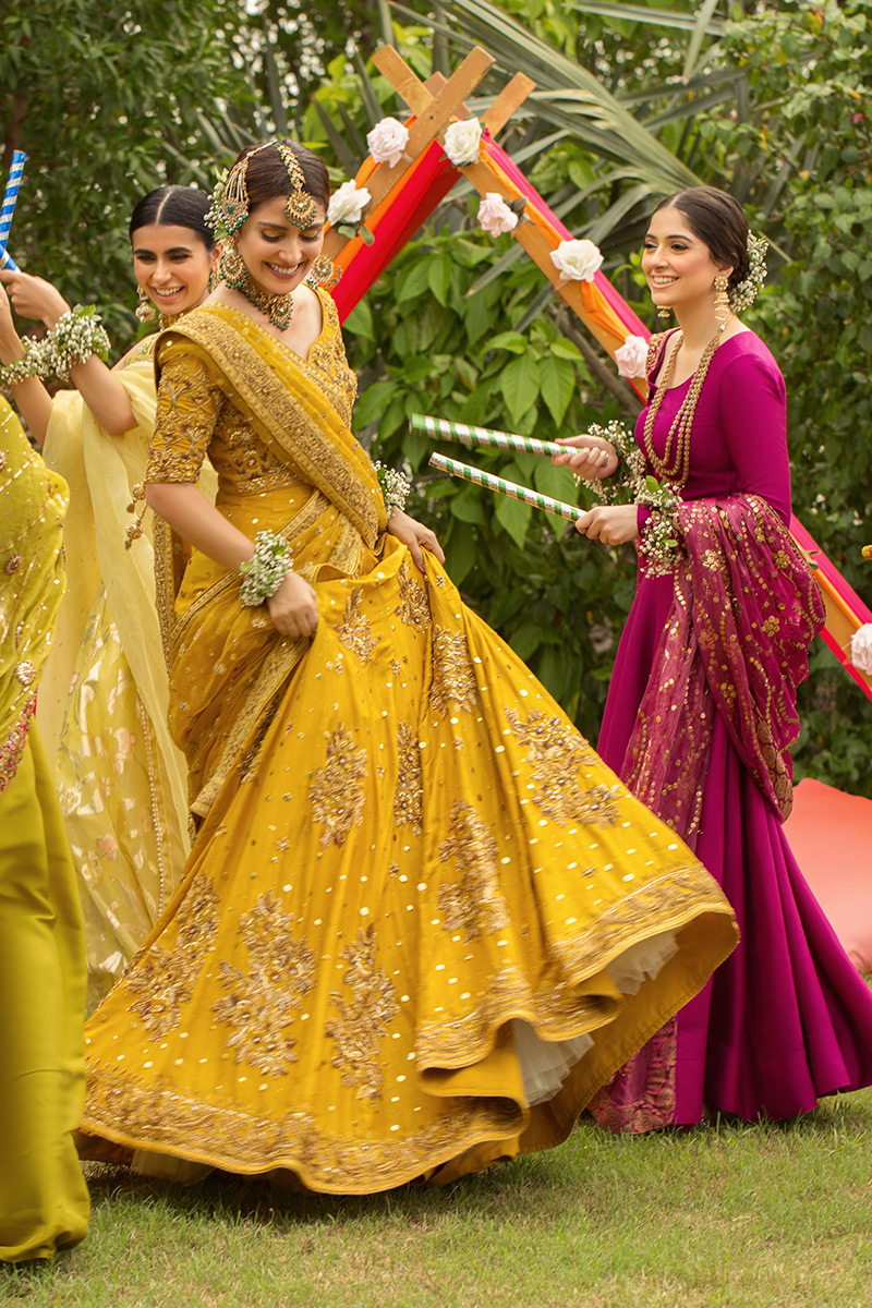 Magenta Kamdani Raw Silk Pishwas (2-Piece) - Image 2