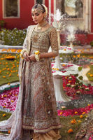 Blush Hand Block Printed Silk Pishwas (3-Piece) - Image 2