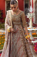 Blush Hand Block Printed Silk Pishwas (3-Piece) - Image 5