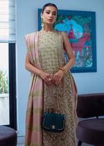 Soft Pink Embroidered Organza 3-Piece Formal Set - Image 3