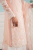 Pakistani Blush Pink Handworked Organza Kurta Set (3-Piece) - Image 5