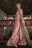 Powder Pink Sheesha Work Organza Salwar Kameez (3-Piece) - Image 4