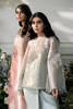 Blush Pink Swarovski Pure Tissue Salwar Kameez (3-Piece) - Image 6