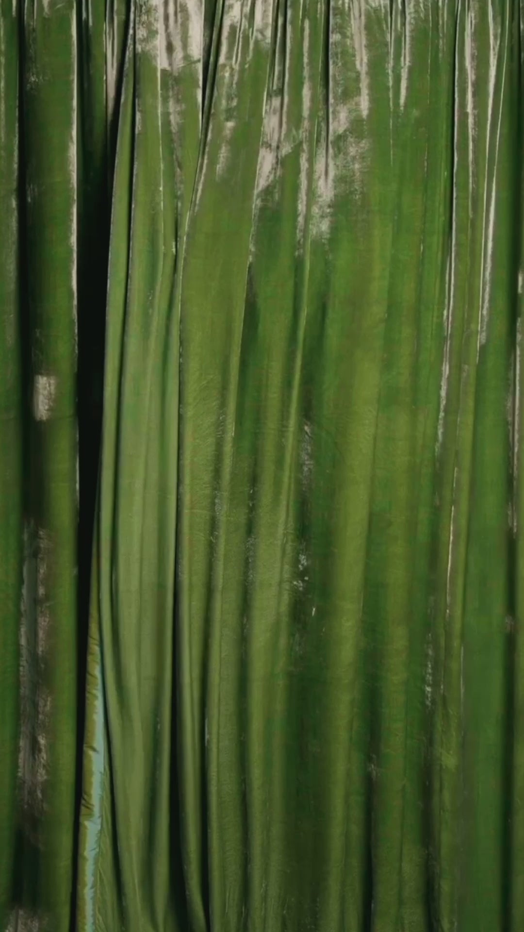 Pink Gota Embroidered Sheesha Silk Jacket Shalwar (3-Piece) - Image 9