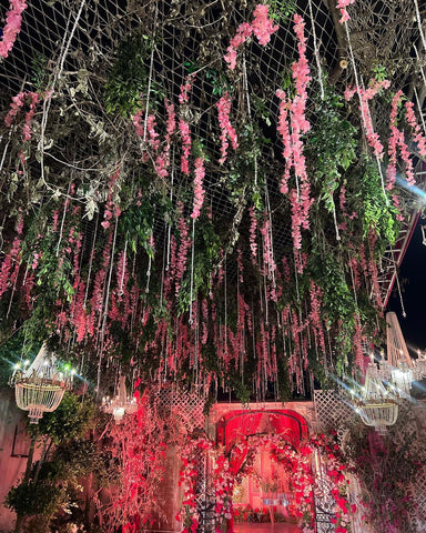 Magenta Embroidered Silk Salwar Kameez (3-Piece) - Image 4