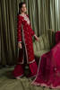 Pakistani Hot Pink Embellished Velvet Salwar Kameez (3-Piece) - Image 5
