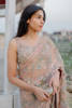 Powder Pink Zardozi Net Saree (2-Piece) - Image 13