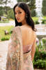 Powder Pink Zardozi Net Saree (2-Piece) - Image 7