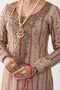 Pakistani Ice Pink Embroidered Net Sharara Set (3-Piece) - Image 8