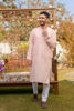 Peach Cotton Kurta Pajama Set (2-Piece) - Image 3