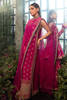 Hot Pink Embroidered Long Shirt with Sequinned Dupatta (3-Piece) - Image 6