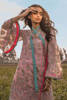 Pakistani Pale Pink Embellished Chiffon Jacquard Salwar Kameez (2-Piece) - Image 3