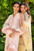 Pakistani Powder Pink Embellished Cotton Net Salwar Kameez (2-Piece) - Image 10