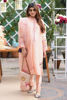 Pastel Pink Embroidered Self-Cotton Net Salwar Kameez (3-Piece) - Image 8