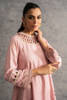 Powder Pink Cutwork Self-Khaddar Salwar Kameez (3-Piece) - Image 3
