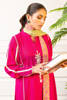 Pakistani Hot Pink Embroidered Khaddar Salwar Kameez (3-Piece) - Image 4