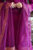 Pakistani Magenta Embroidered Khaddar Salwar Kameez (3-Piece) - Image 6