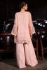 Pakistani Powder Pink Embroidered Khaddi Silk Salwar Kameez (2-Piece) - Image 10