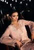 Pakistani Powder Pink Embroidered Khaddi Silk Salwar Kameez (2-Piece) - Image 9