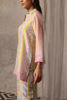 Pink Blue Yellow Printed Silk Co-ord Set (2-Piece) - Image 12