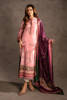 Pakistani Baby Pink Printed Lawn Salwar Kameez (3-Piece) - Image 2