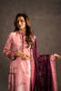 Pakistani Baby Pink Printed Lawn Salwar Kameez (3-Piece) - Image 3