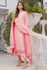 Pakistani Fuchsia Pink Embroidered Organza Salwar Kameez (3-Piece) - Image 2