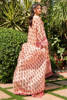 Peach Digital Printed Long Shirt with Silk Dupatta (2-Piece) - Image 12