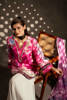 Pink Printed Silk Salwar Kameez (3-Piece) - Image 6